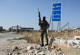 מלחמת האזרחים בסוריה (צילום: REUTERS/Mahmoud Hassano)