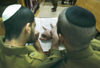  חיילים חרדים (צילום:  יעקב נחומי, פלאש 90)