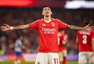 אנחל די מריה שחקן בנפיקה (צילום: GettyImages, Carlos Rodrigues)
