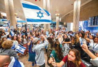 עולים חדשים במלחמה (צילום: אלכס בלאיש)