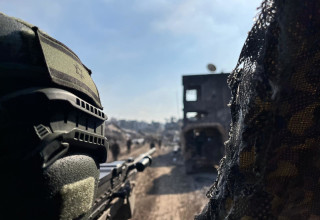 צה"ל בצפון הרצועה  (צילום: אבי אשכנזי)