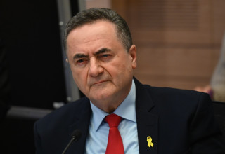 ועדת חוץ וביטחון בכנסת, שר הביטחון ישראל כ"ץ (צילום: יואב דודקביץ/TPS)