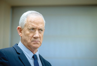 בני גנץ  (צילום: חיים גולדברג, פלאש 90)