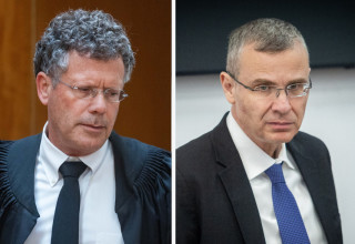 יריב לוין, יצחק עמית (צילום: יונתן זינדל, פלאש 90,חיים גולדברג פלאש 90)