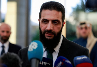 אחמד אל-שרע - הידוע בשם אבו מוחמד אל-ג'ולאני (צילום: רויטרס)