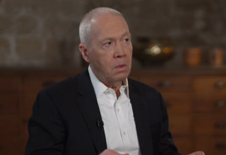 יואב גלנט בראיון ליונית לוי ועמית סגל בחדשות 12 (צילום: צילום מסך חדשות 12)