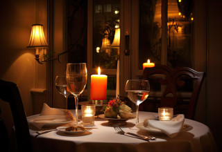 דייט, מסעדה (צילום: אינגאימג')