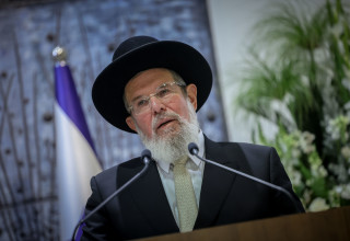 הרב הראשי קלמן בר (צילום: חיים גולדברג, פלאש 90)