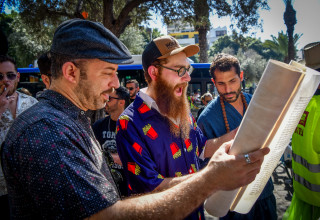 פורים בתל אביב  (צילום:  אבשלום ששוני)