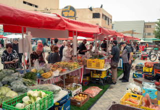 שוק האיכרים בבאר שבע  (צילום: דניאל יאסנו)