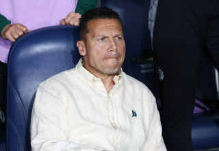 ברק בכר מאמן מכבי חיפה (צילום: דני מרון)