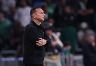 ברק בכר, מאמן מכבי חיפה (צילום: מאור אלקסלסי)