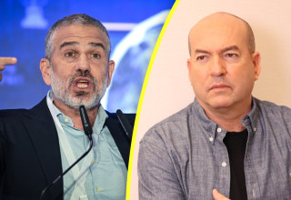 אייל ברקוביץ', ינון מגל (צילום: אור גפן,אריה לייב אברמס פלאש 90)