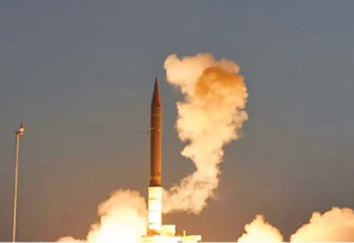 מערכת חץ 3- בלם עיקרי לטילים בליסטיים  (צילום: מנהלת "חומה" במשרד הביטחון)