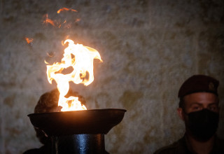 טקס יום השואה ביד ושם  (צילום: חיים גולדברג פלאש 90)