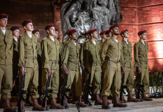 טקס יום השואה ביד ושם  (צילום: חיים גולדברג פלאש 90)