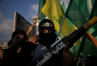 פעיל חמאס בלבנון (צילום: REUTERS/Alkis Konstantinidis)