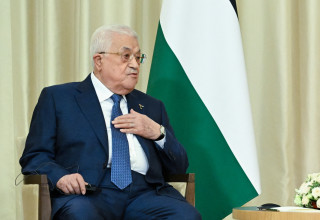 אבו מאזן (צילום: Sputnik/Alexey Maishev/Pool via REUTERS )