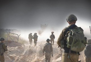 לוחמים בעזה (צילום: דובר צה"ל)