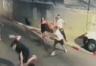 אלימות בין בני נוער בדרום תל אביב (צילום: שימוש לפי סעיף 27א')