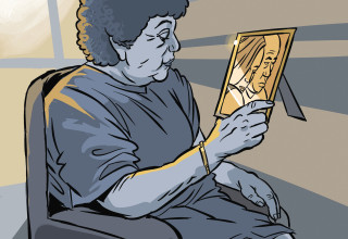 הטור של רון קופמן (צילום:  איור: איציק סמוכה)