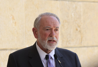 שגריר ארה"ב בישראל מייק האקבי (צילום: אבשלום ששוני)