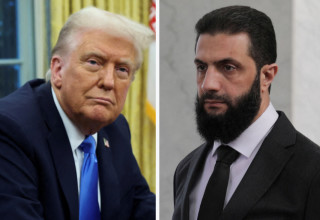 אל ג'ולאני, טראמפ (צילום: רויטרס)