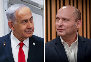 נפתלי בנט, בנימין נתניהו (צילום: אבשלום ששוני,מרים אלסטר פלאש 90)