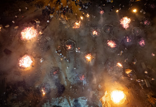 ההילולה במירון, ל"ג בעומר תשפ"ה (צילום: חיים גולדברג, פלאש 90)