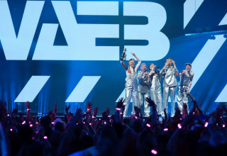 נציגי איסלנד לאירוויזיון 2025, VAEB (צילום: רויטרס)