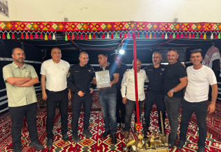 ביקור המשטרה בבית הספר בחורה (צילום: דוברות המשטרה)