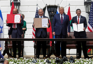 "הסכמי אברהם" (צילום: רויטרס)