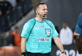 אוראל גרינפלד, שופט כדורגל (צילום: דני מרון)