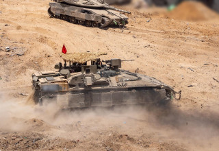 פעילות כוחות צה"ל ברצועת עזה, מרכבות גדעון (צילום: דובר צהל)