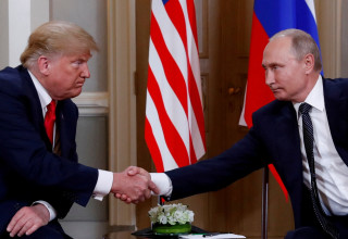 דונלד טראמפ, ולדימיר פוטין (צילום: רויטרס)