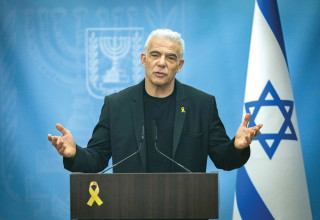 יאיר לפיד (צילום: יונתן זינדל, פלאש 90)