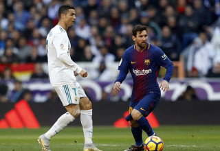 ליאו מסי, כריסטיאנו רונאלדו (צילום: Angel Martinez - Real Madrid / Contributor)