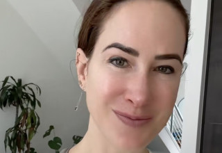 כריסטין קונל, עם זיהום באף בגלל פעולה אחת של האקס שלה (צילום: צילום מסך מתוך טיקטוק)
