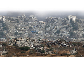 צפון רצועת עזה (צילום: רויטרס)