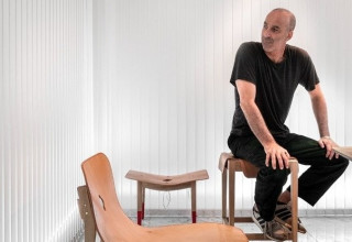 המעצב אריק בן שמחון  (צילום: עודד סמדר)