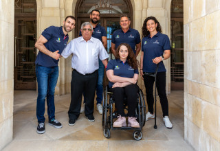 בזן תומכת בפרויקט שיקום פצועי מלחמה ובספורטאים פראלימפיים (צילום:  שגיא מורן)