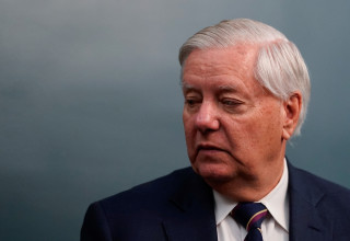 לינדזי גרהאם (צילום: REUTERS/Nathan Howard)