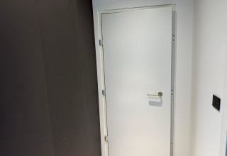 ממ"ד. בנוי למנוע חדירה של הדף (צילום: ד"ר איתי גל)