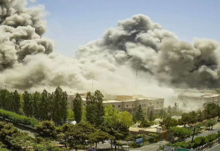 תקיפות בטהרן (צילום: רשתות ערביות)