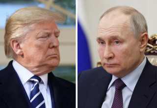 טראמפ, פוטין (צילום: REUTERS/Kevin Lamarque,Sputnik/Gavriil Grigorov/Pool via REUTERS,Sputnik/Gavriil Grigorov/Kremlin via REUTERS)