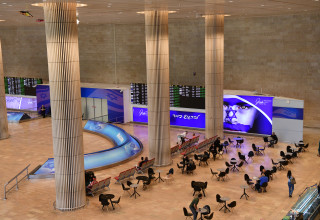 נתב"ג לאחר הפתיחה. ייקח זמן להתאושש (צילום: אבשלום ששוני)