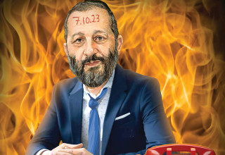 אריה דרעי (צילום:  איור: אורי אינקס)