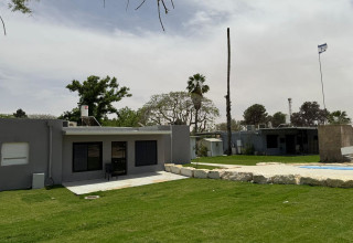 קיבוץ כרם שלום לאחר עבודות השיקום (צילום:  מנהלת תקומה)