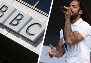 ה-BBC מתחרטת שלא הפסיקה את השידור של הופעת להקת בוב וילן בפסטיבל גלסטונברי (צילום: רויטרס)