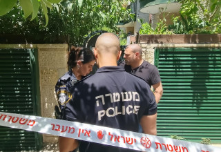 חשד לרצח והתאבדות במבשרת ציון (צילום: דוברות המשטרה)